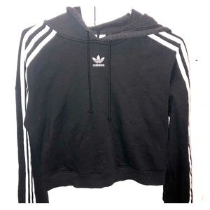 Cropped Adidas hoodie!